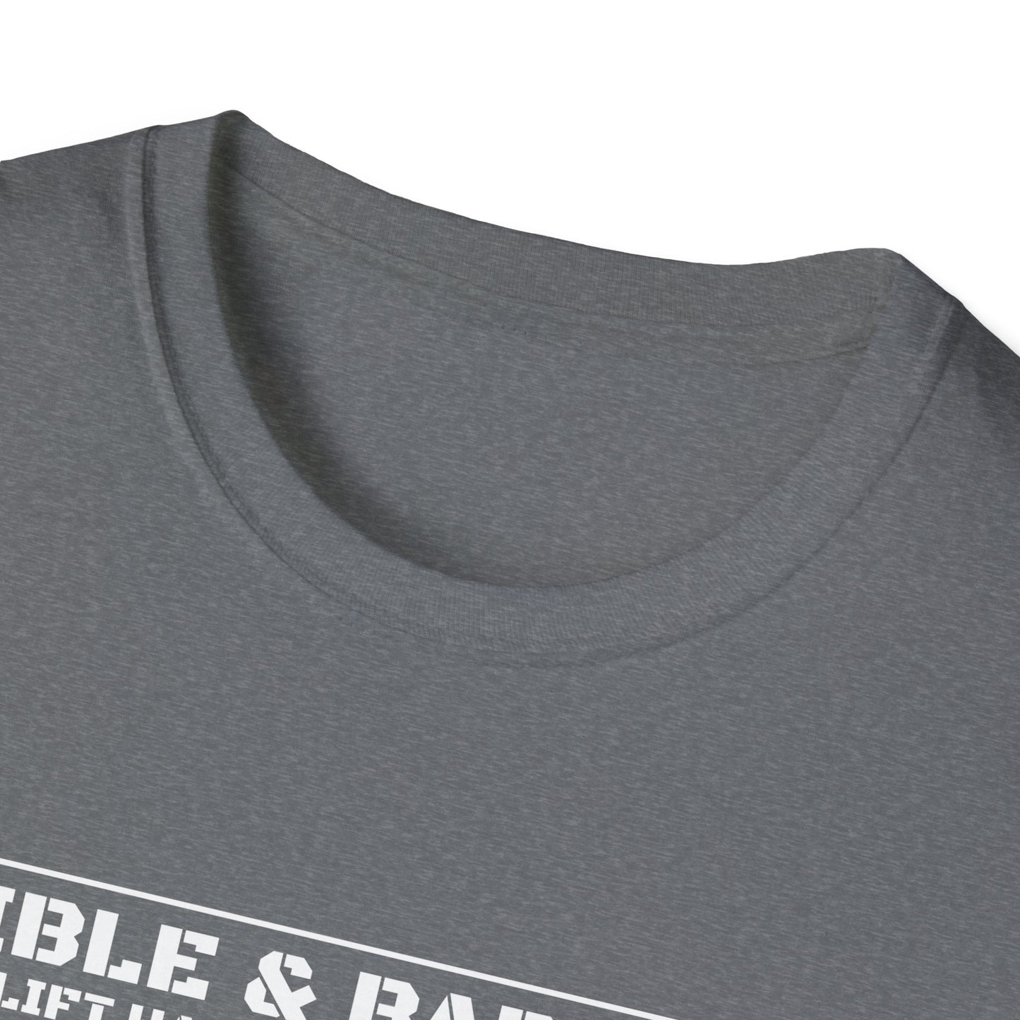 Bible & Barbell Logo Unisex Softstyle T-Shirt
