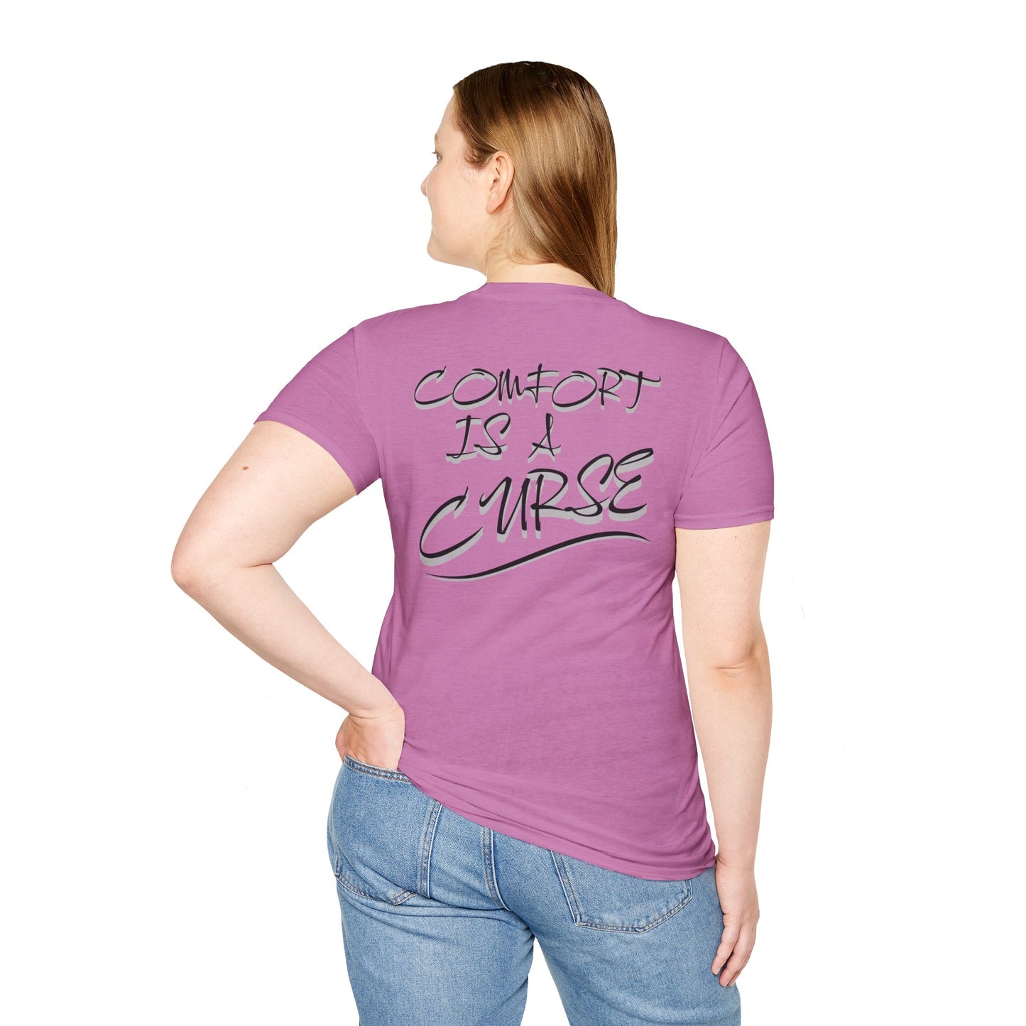 Comfort is a Curse Unisex Softstyle T-Shirt