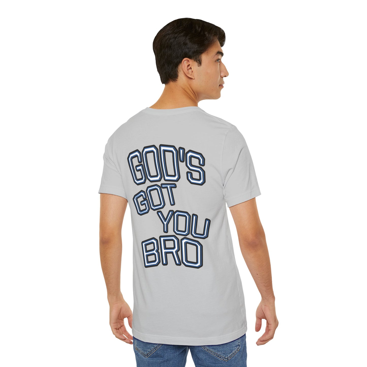 God's Got You Bro T-Shirt | Inspirational Tee | Faith-Based Apparel | Gift for Friends | Unisex Funny Shirt