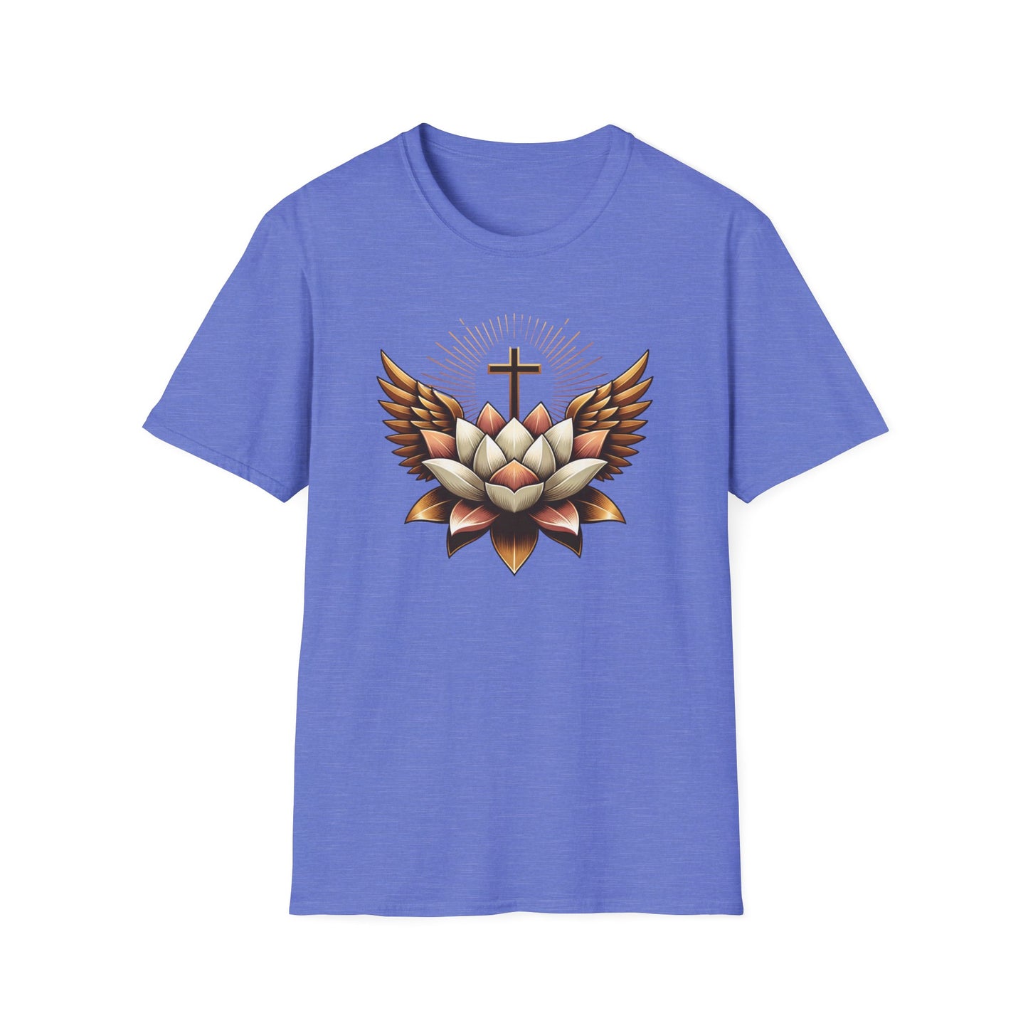 Faith-Inspired Lotus Design Women's T-Shirt