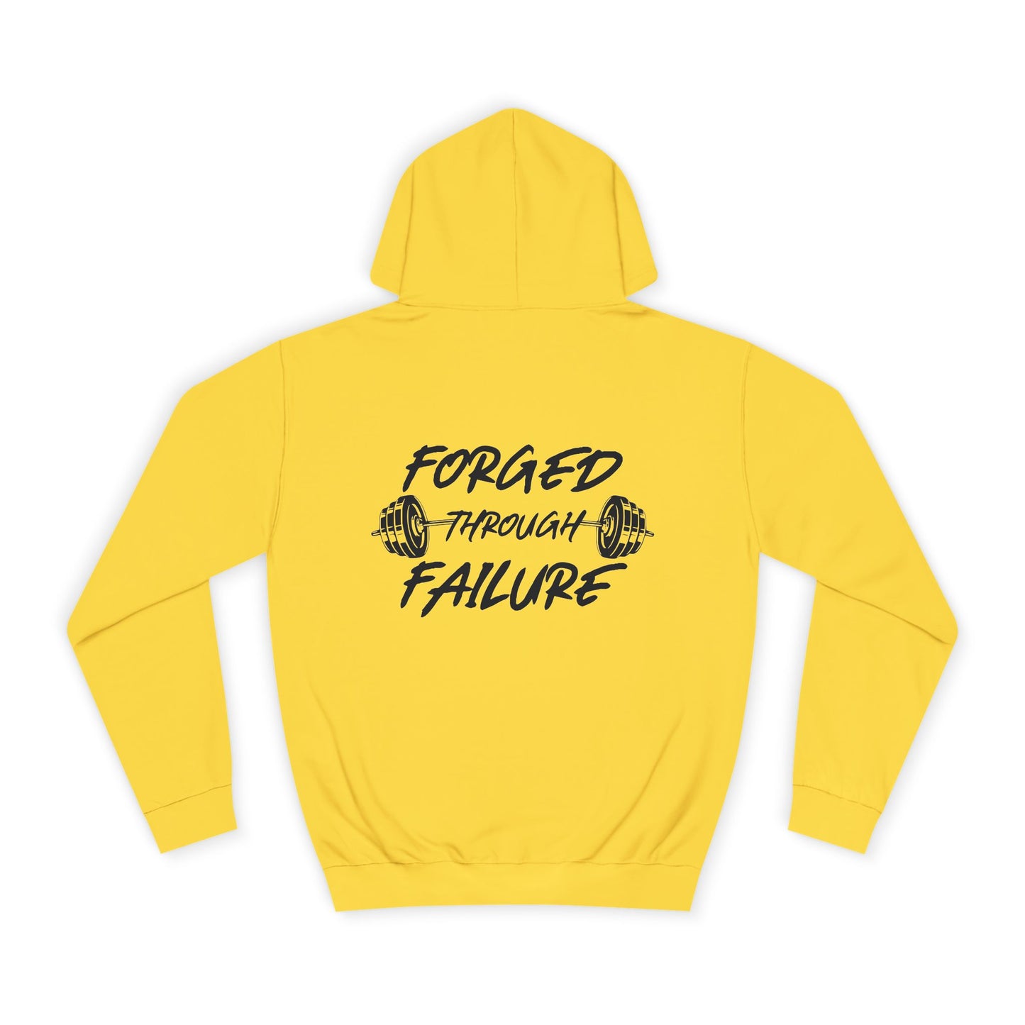 Forged Through Failure Unisex College Hoodie