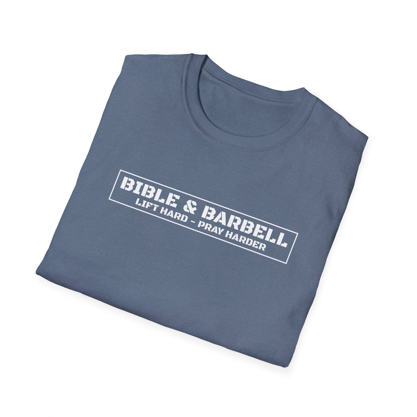 Bible & Barbell Logo Unisex Softstyle T-Shirt