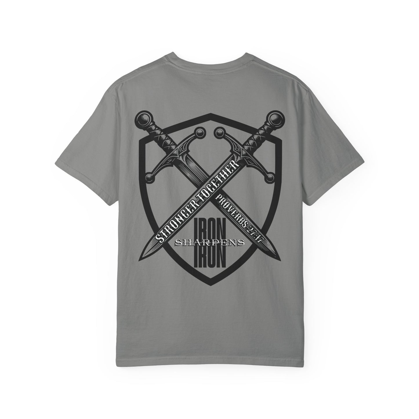 Iron Sharpens Iron Proverbs 27:17 T-Shirt
