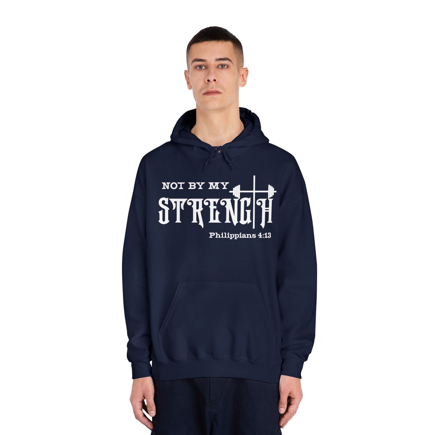 Not By My Strength - Philippians 4:13 Hoodie