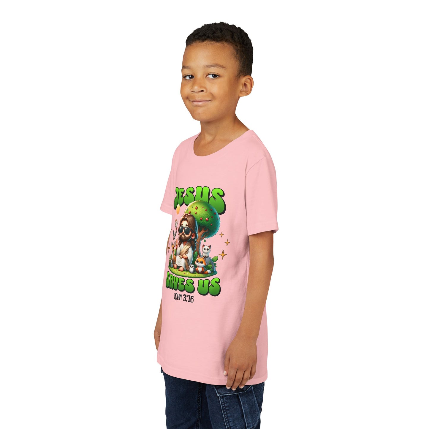 Vintage Jesus Saves Youth Tee
