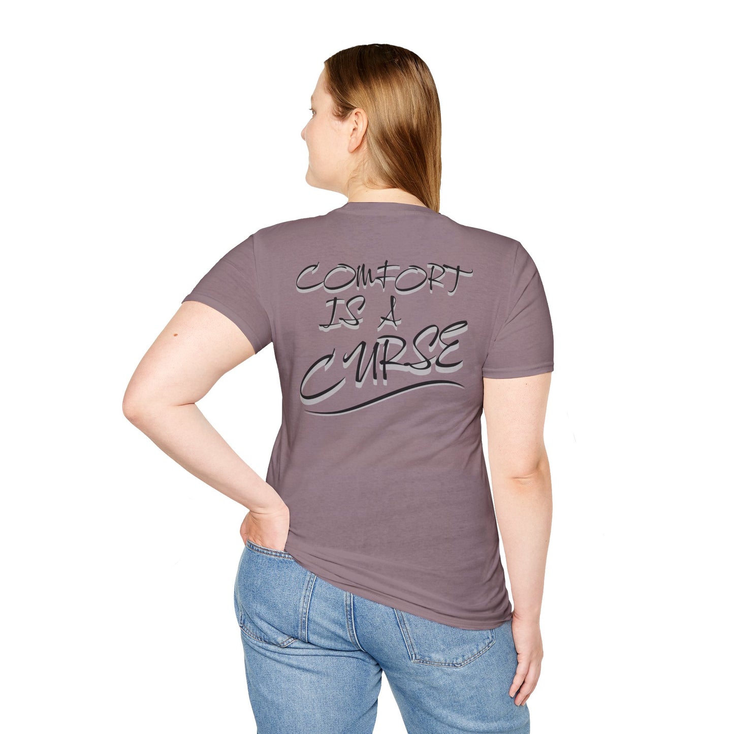 Comfort is a Curse Unisex Softstyle T-Shirt