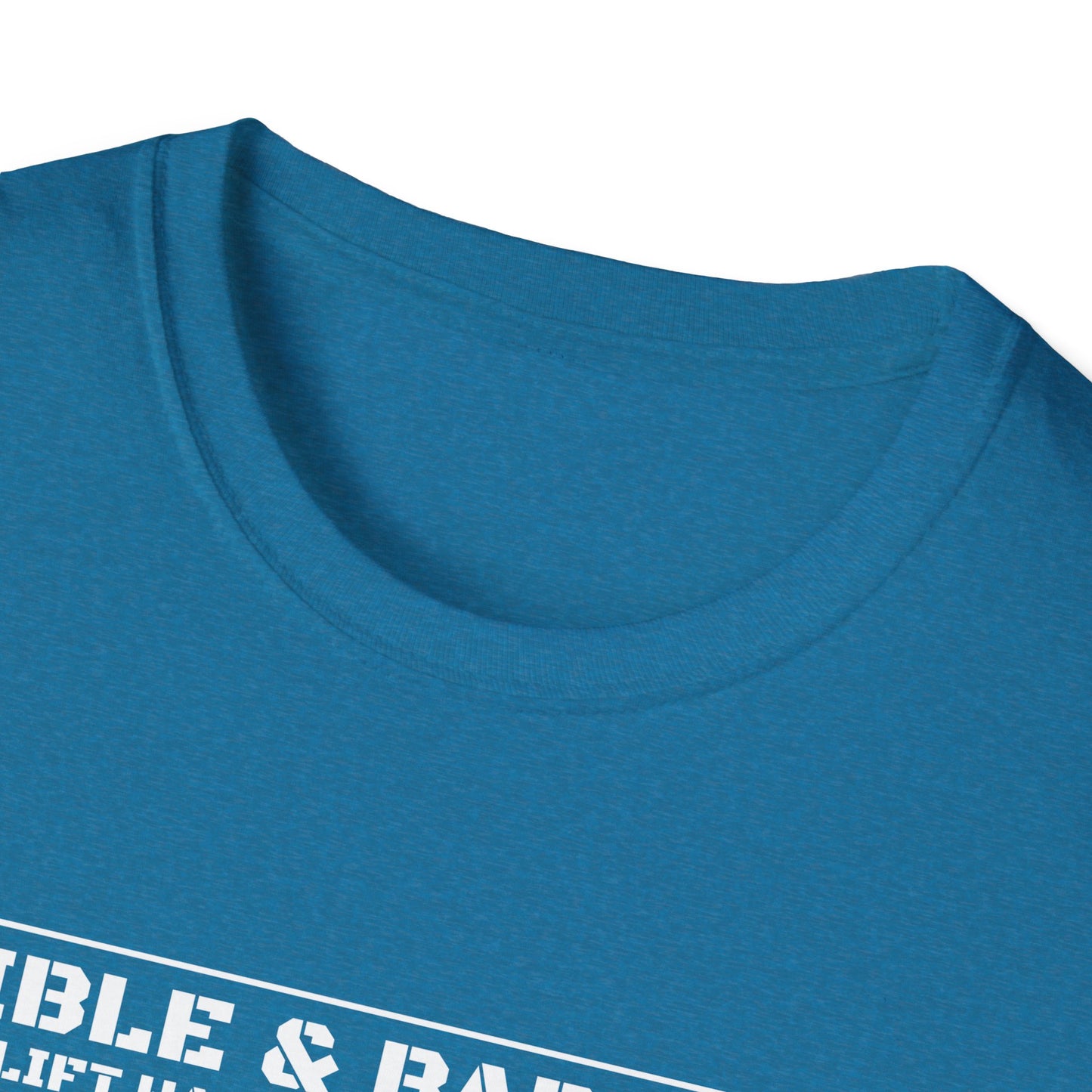 Bible & Barbell Logo Unisex Softstyle T-Shirt