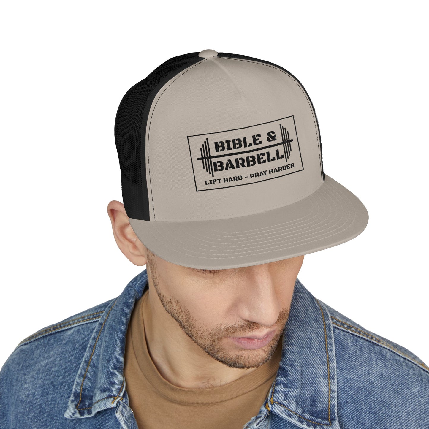 Bible & Barbell 5 Panel Trucker Cap