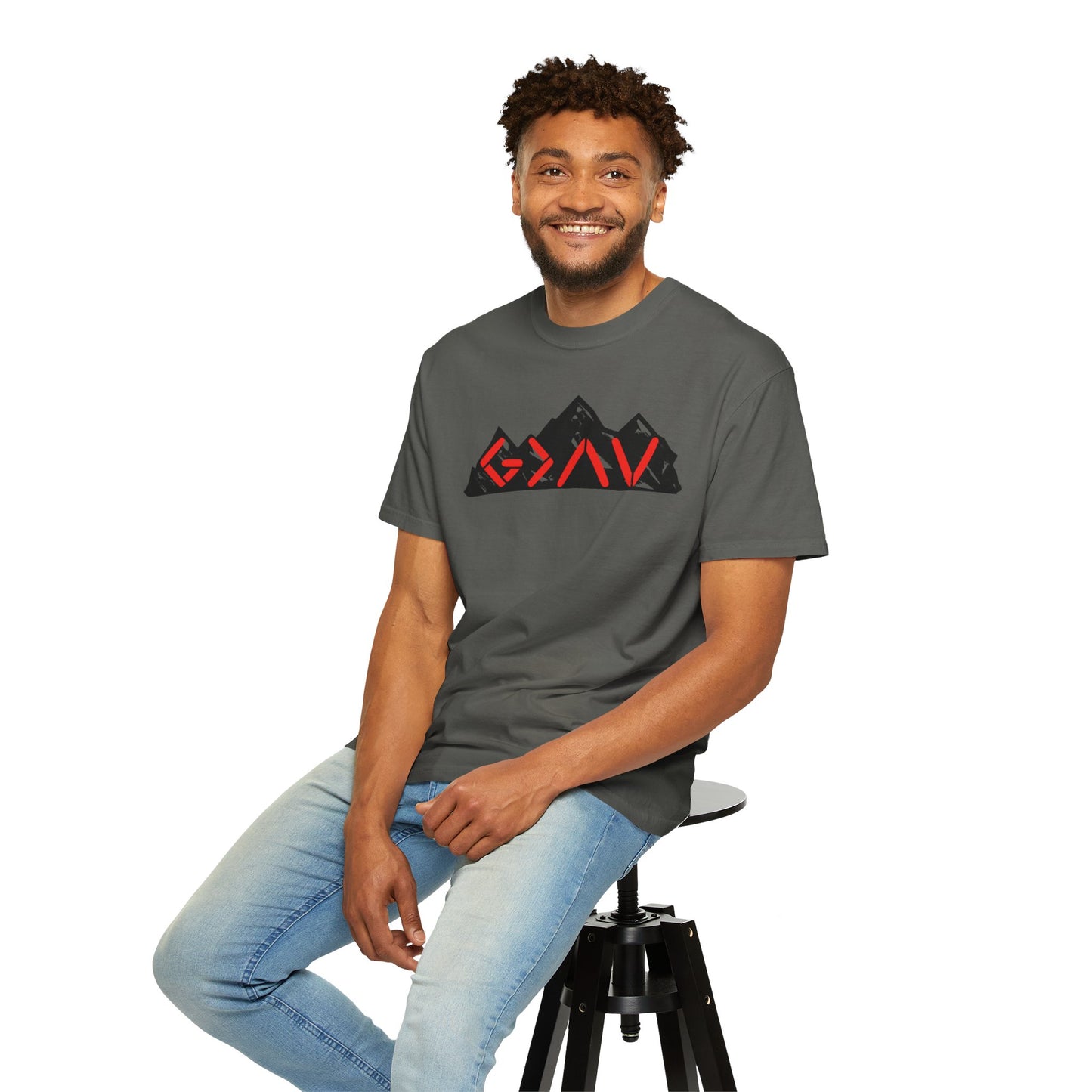God Is Greater Than The Highs and Lows Mountain Graphic Unisex T-Shirt