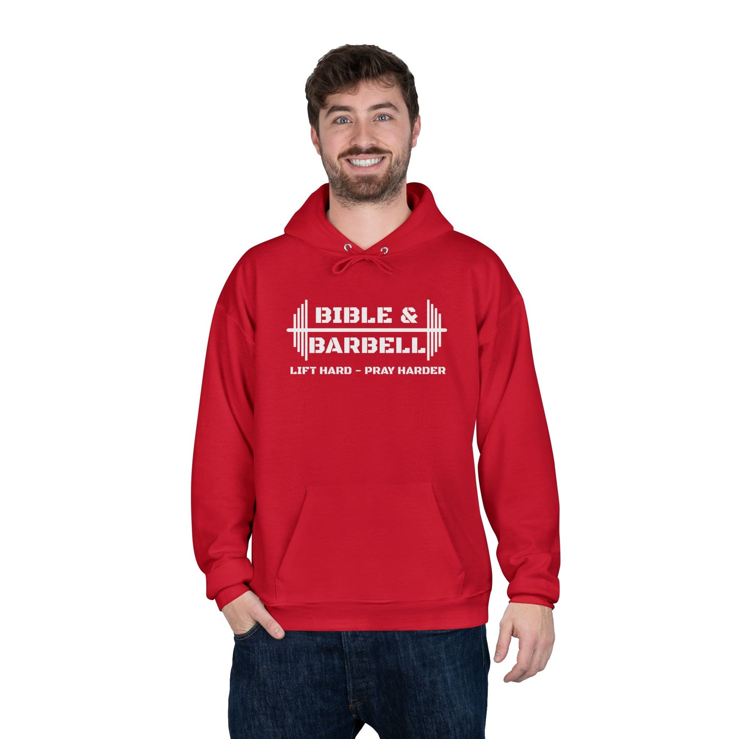 Bible & Barbell - John 15:5 Hoodie