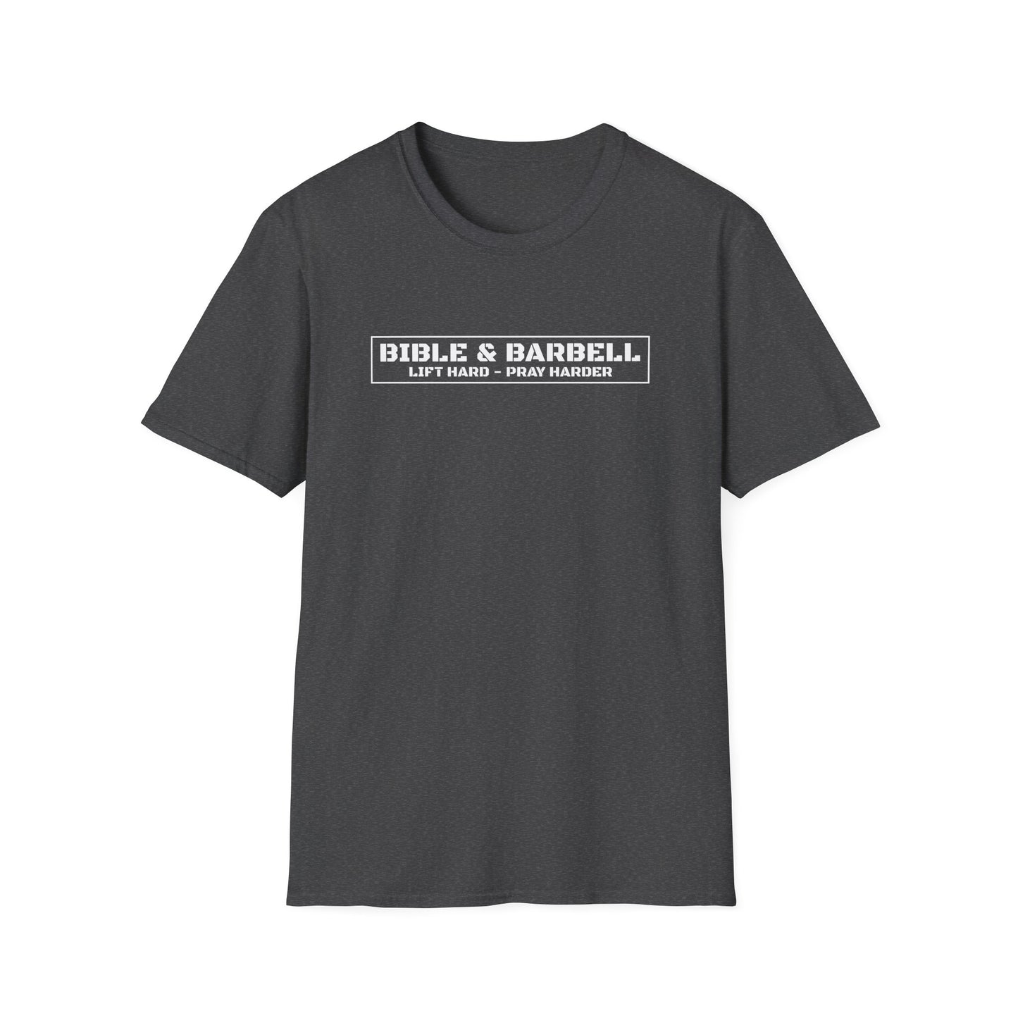 Bible & Barbell Logo Unisex Softstyle T-Shirt