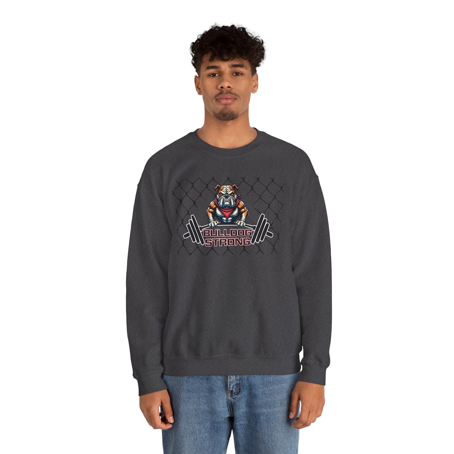 Bulldog Strong Crewneck Sweatshirt