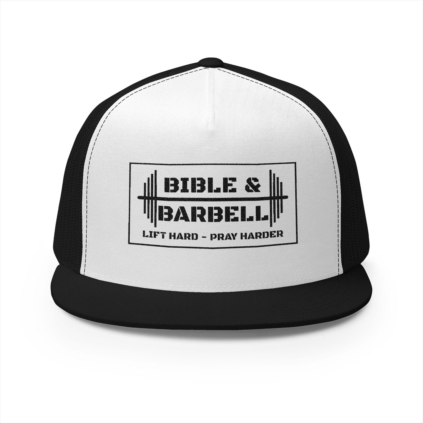 Bible & Barbell 5 Panel Trucker Cap