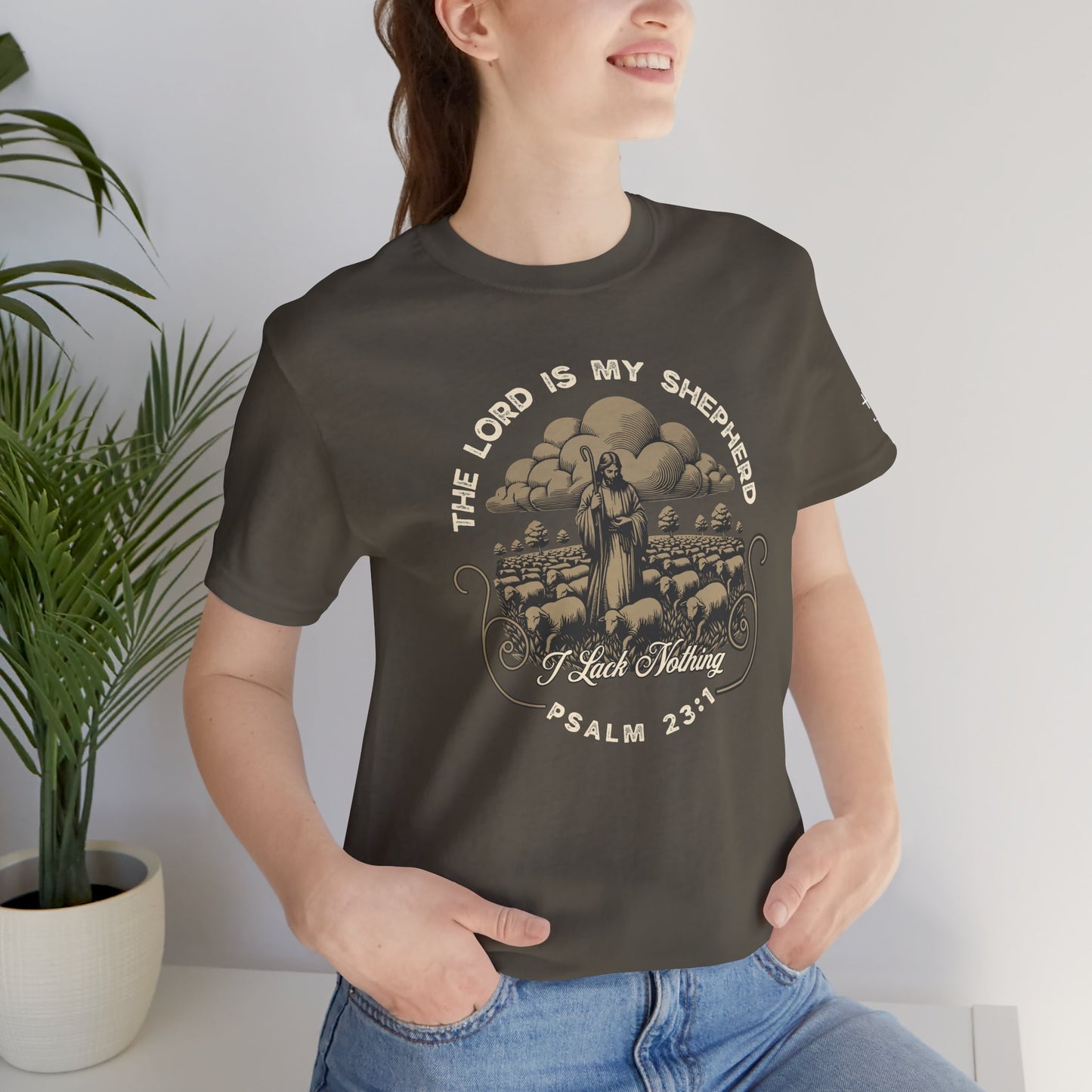 The Lord Is My Shepherd - Psalm 23:1 Tee