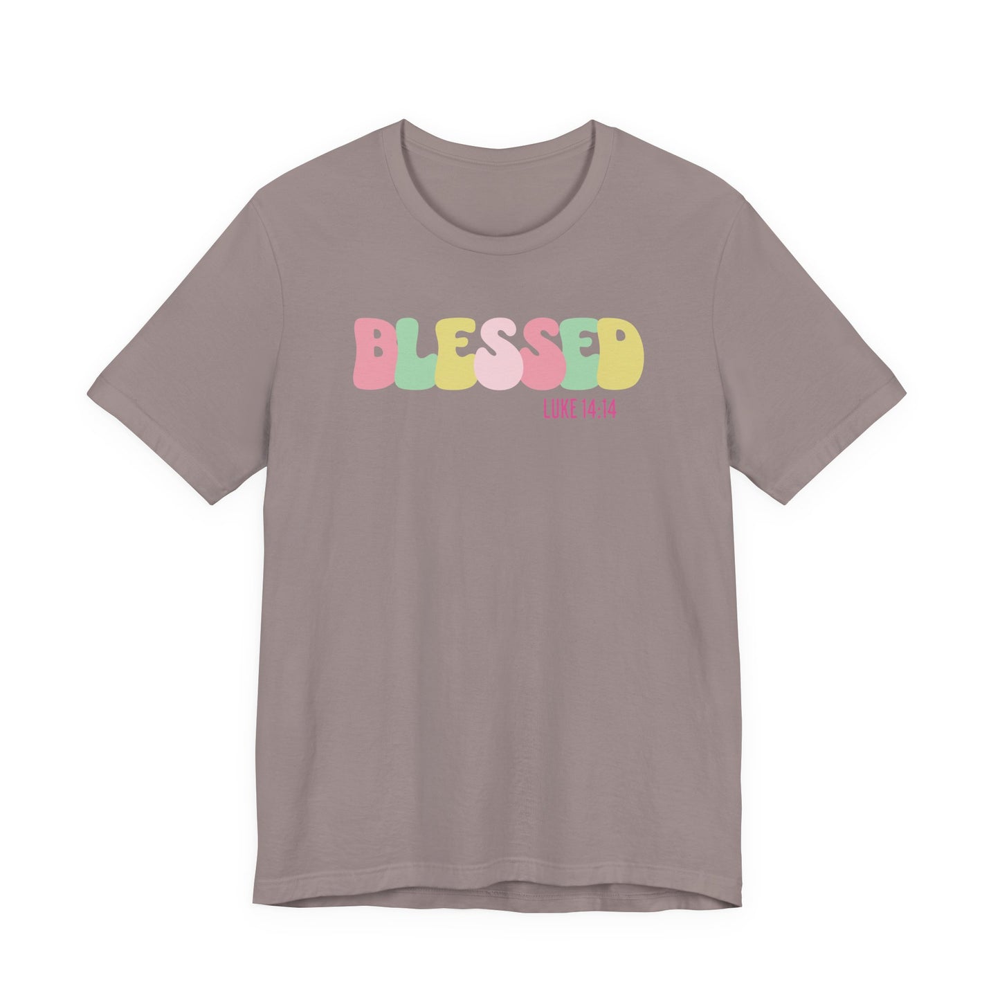 Blessed - Luke 14:14 Unisex Jersey Tee