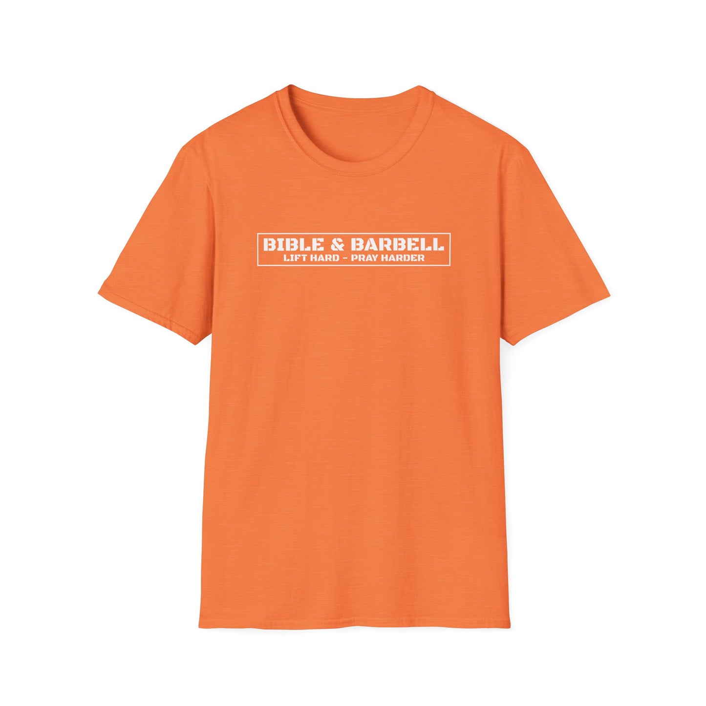 Bible & Barbell Logo Unisex Softstyle T-Shirt