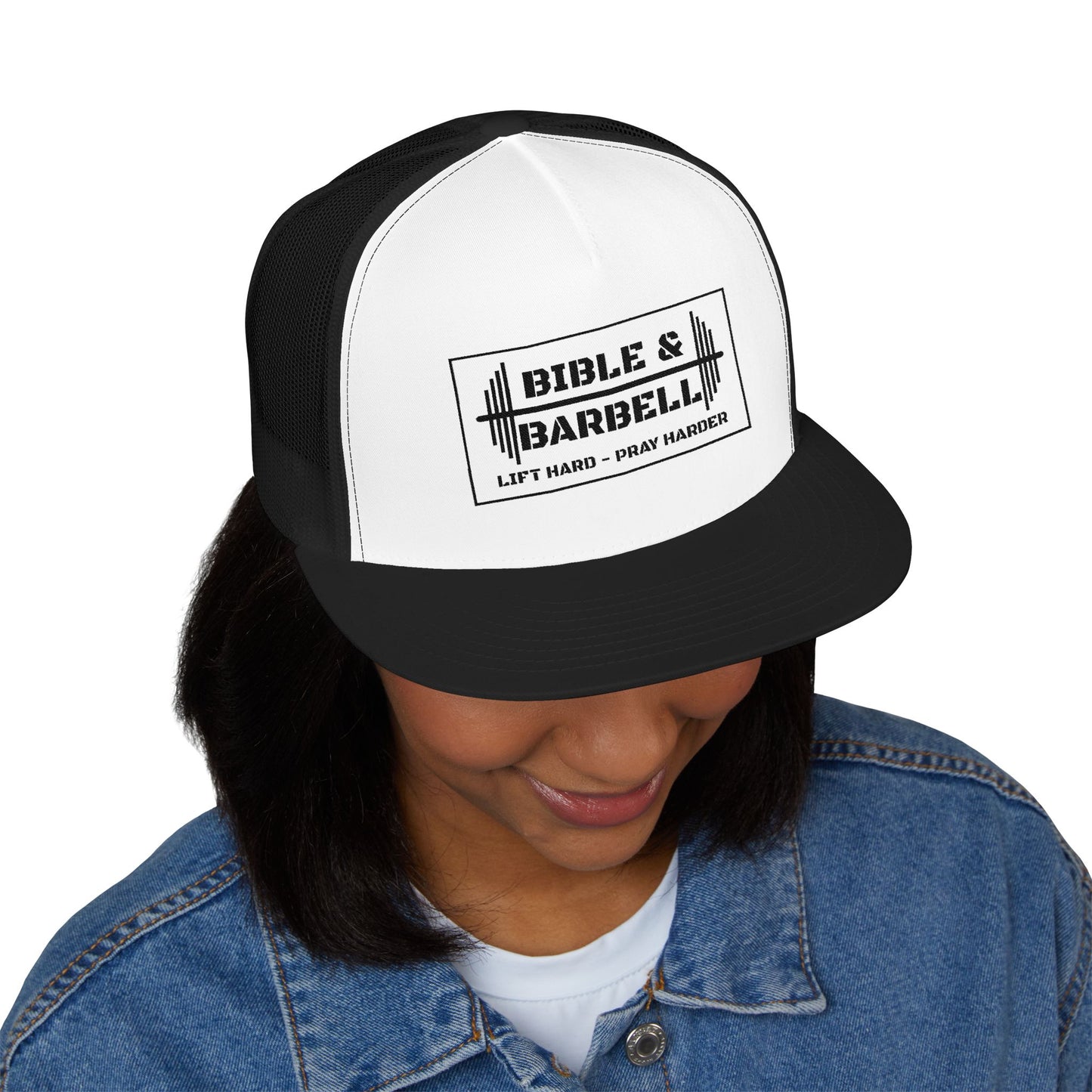 Bible & Barbell 5 Panel Trucker Cap
