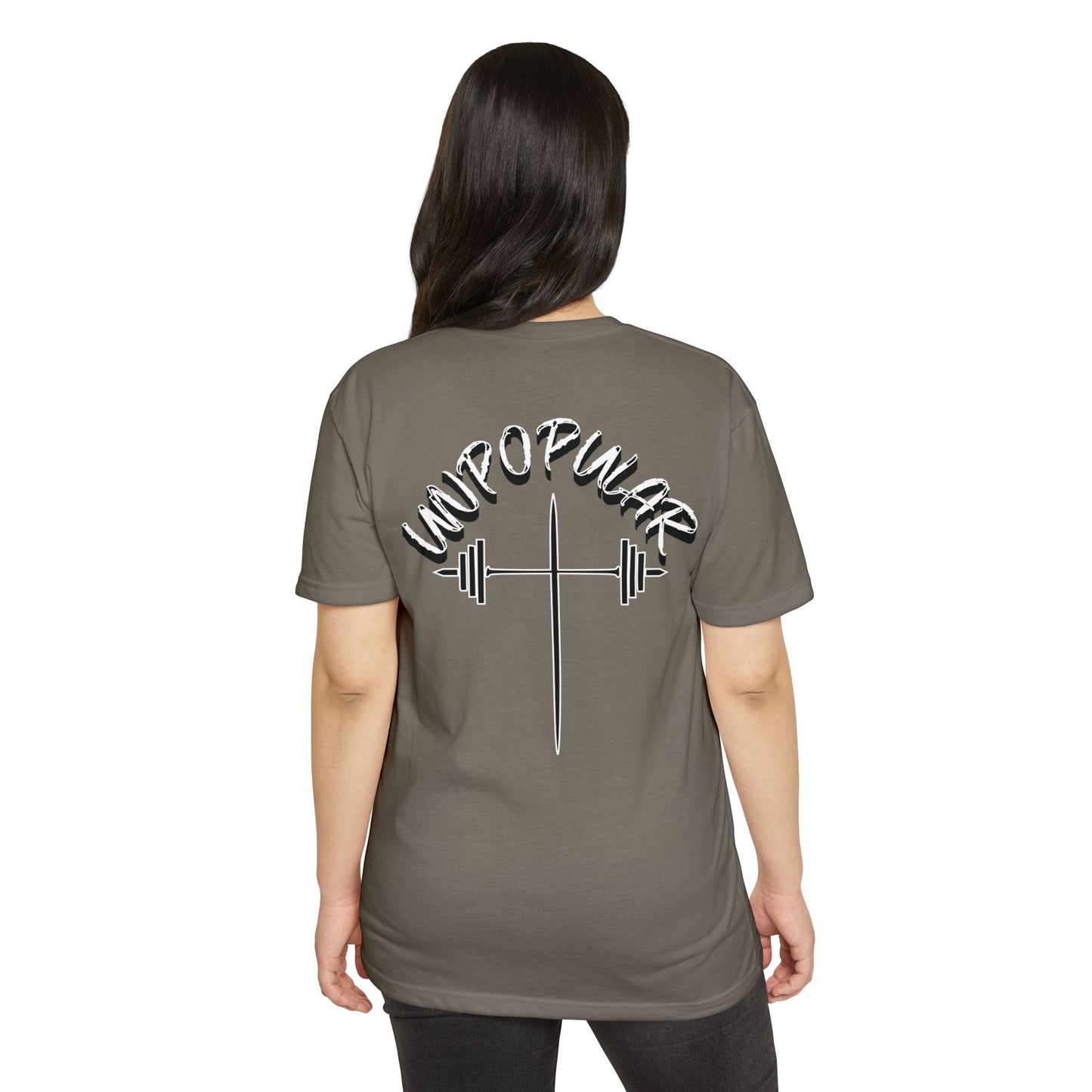 "UNPOPULAR" Unisex Fitness T-Shirt: Empower Your Workout, Gym Apparel, Casual Wear, Training Gear, Gift for Fitness Enthusiasts.