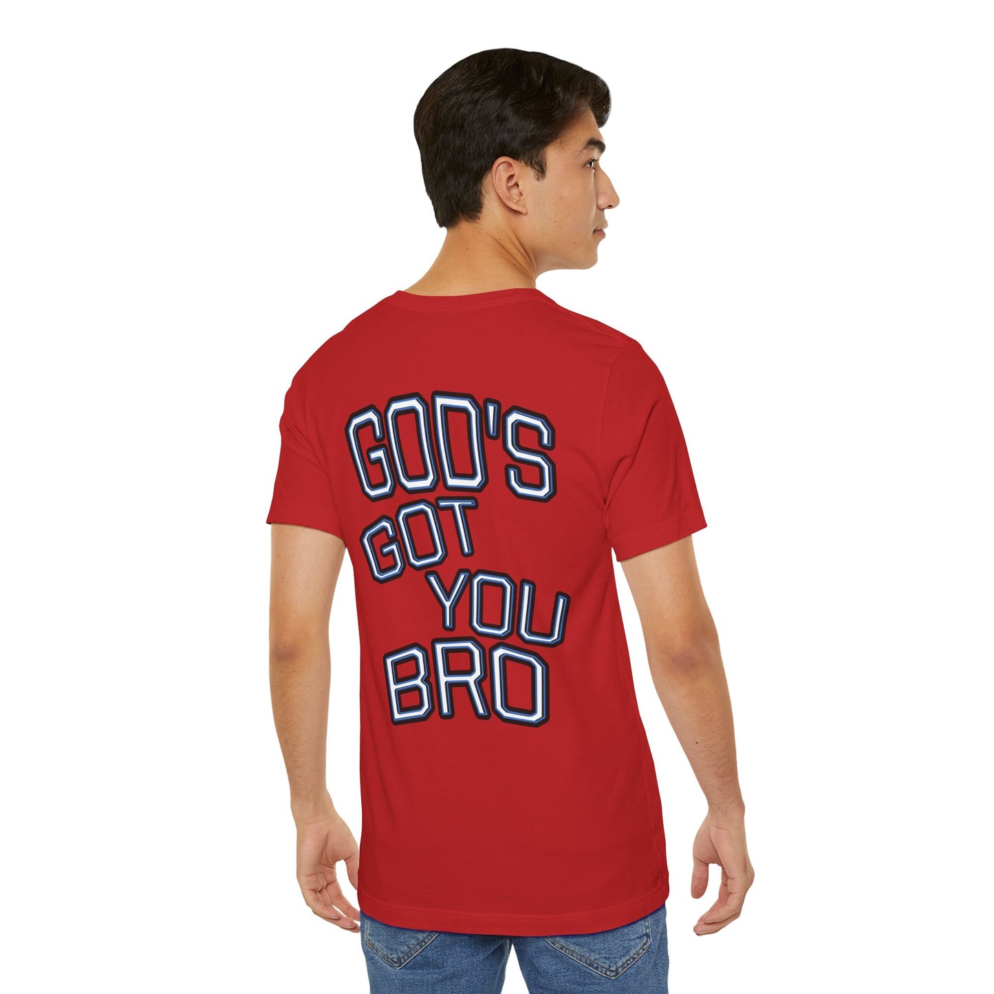 God's Got You Bro T-Shirt | Inspirational Tee | Faith-Based Apparel | Gift for Friends | Unisex Funny Shirt