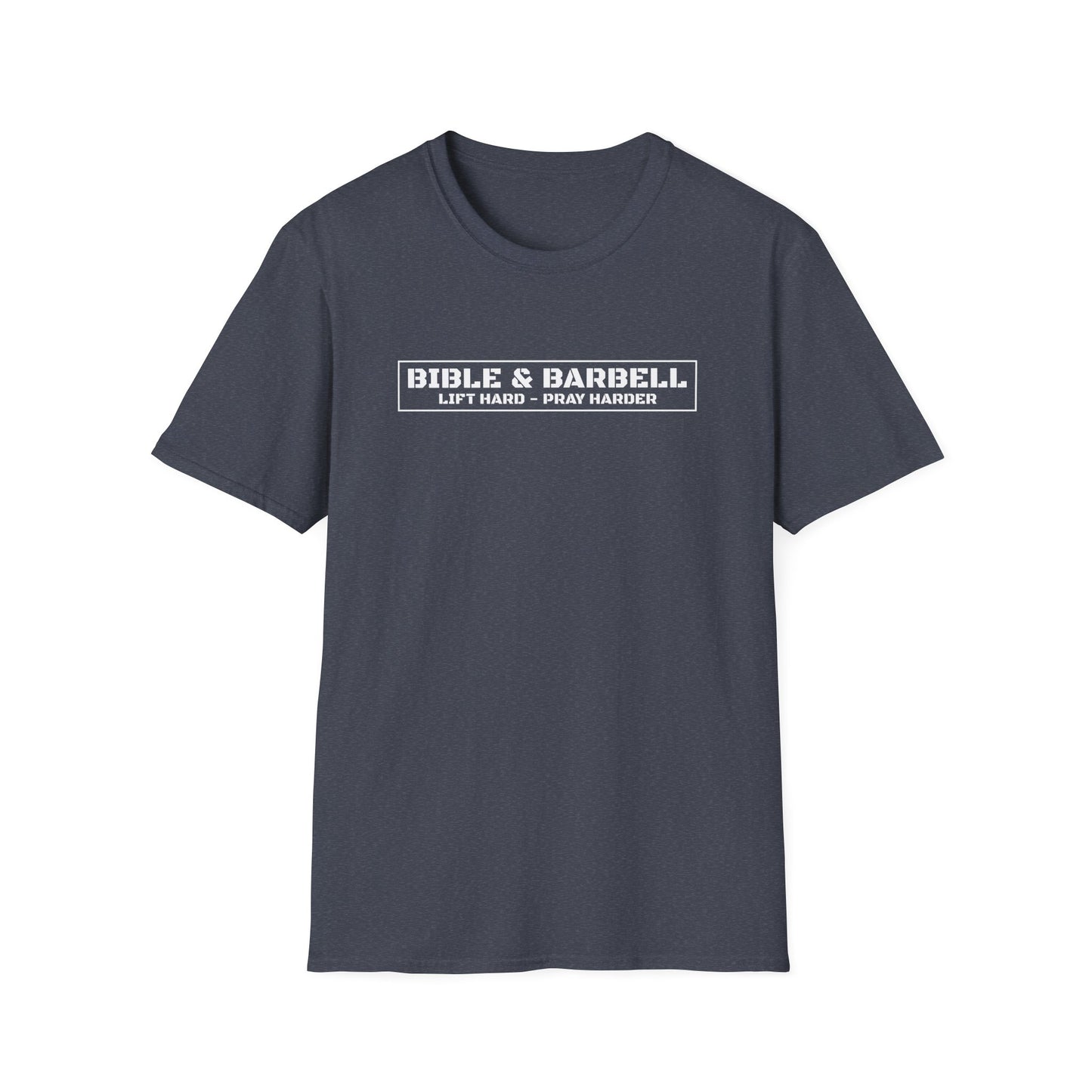 Bible & Barbell Logo Unisex Softstyle T-Shirt