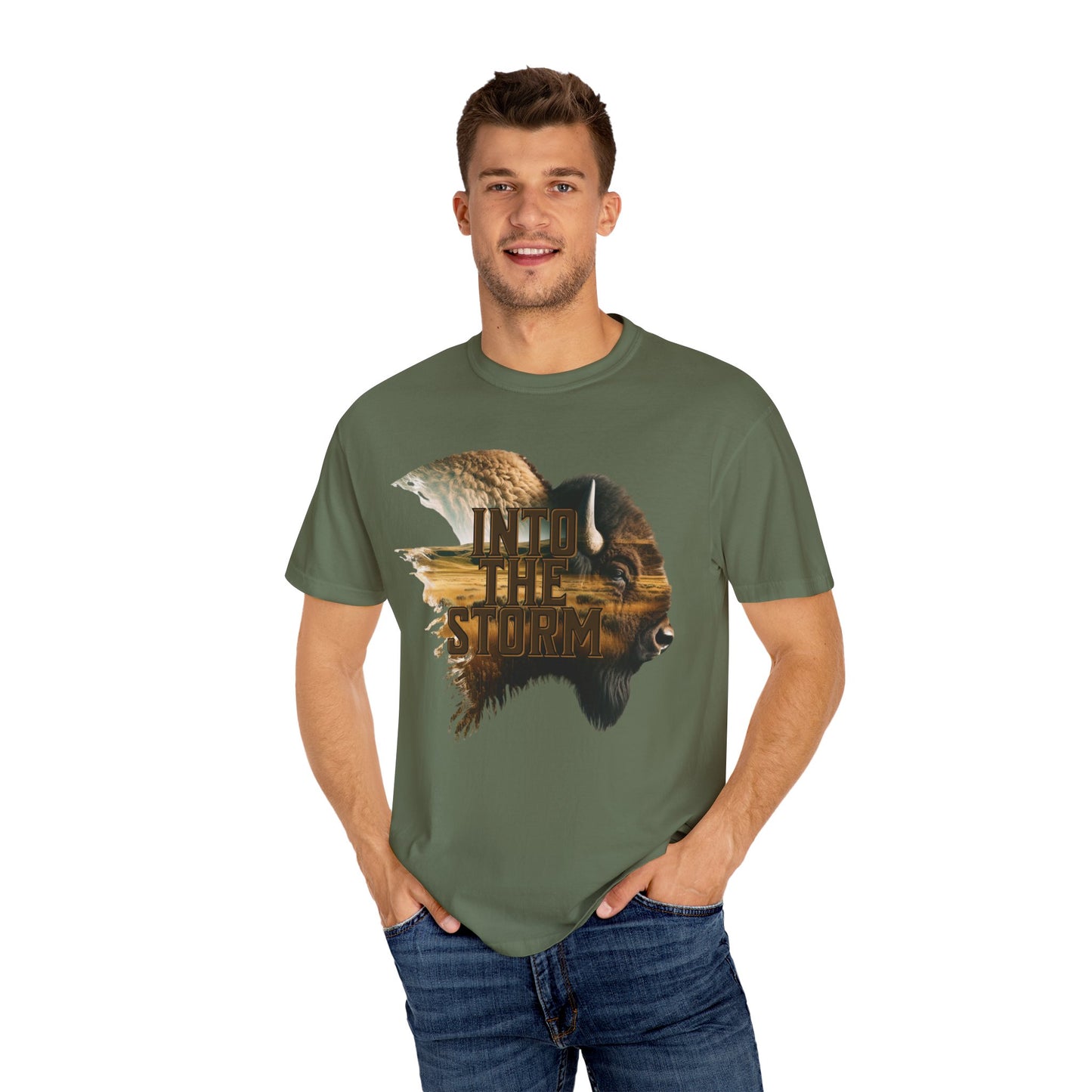 Into the Storm Unisex Garment-Dyed T-shirt