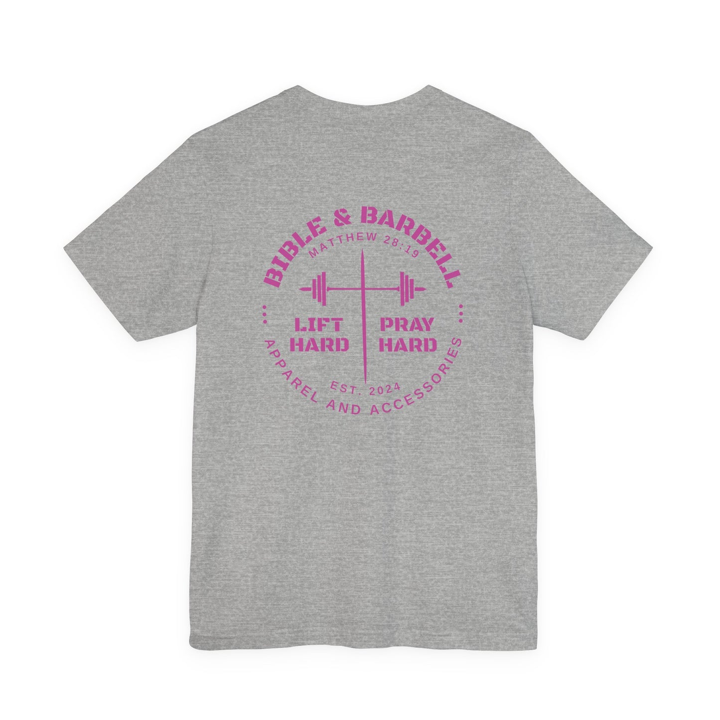 Women's Pink Circle Logo T-Shirt