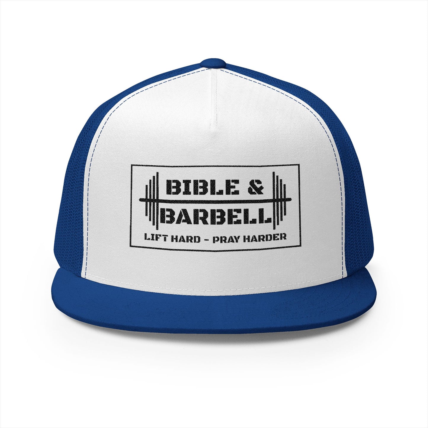 Bible & Barbell 5 Panel Trucker Cap
