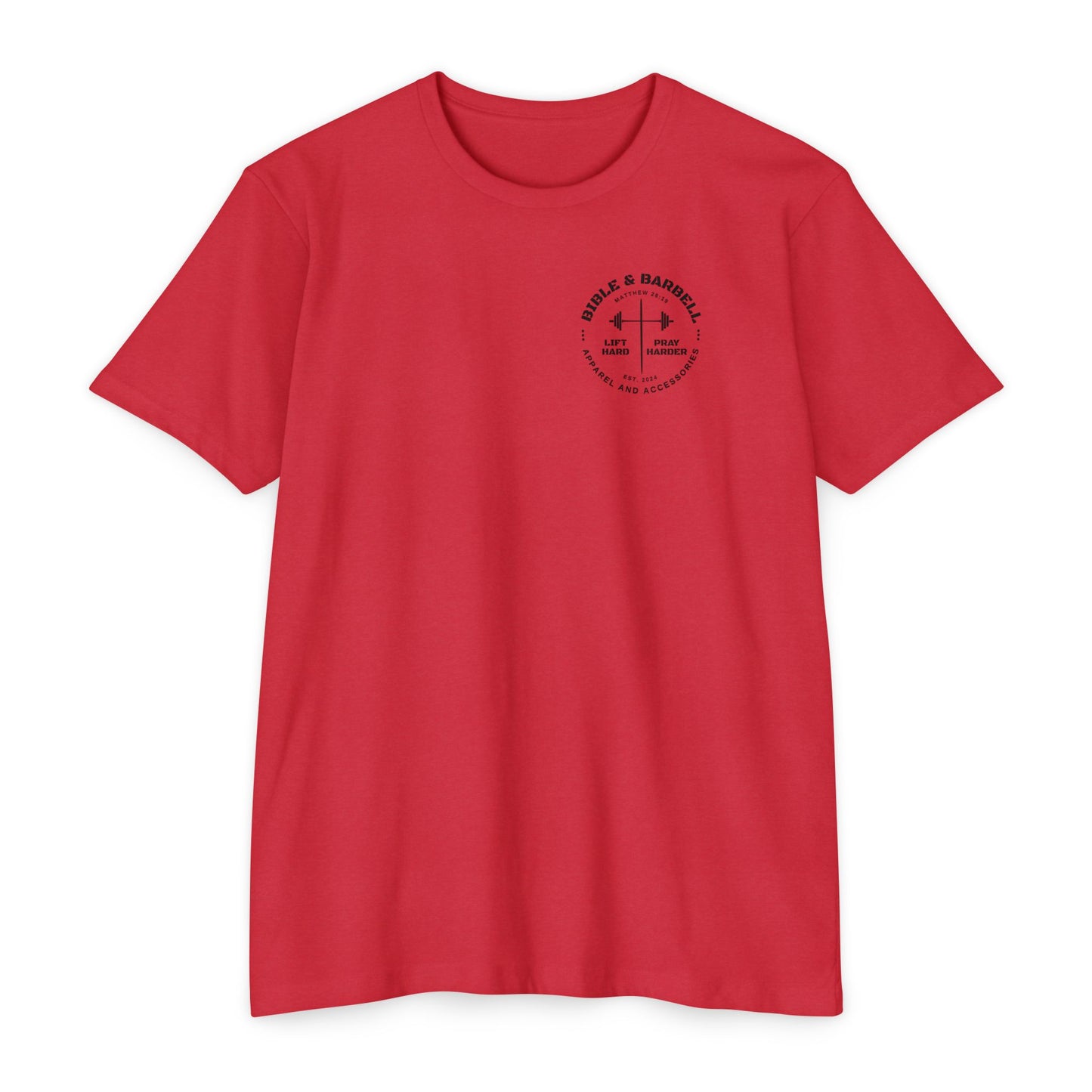 Strong & Courageous Lion Graphic T-Shirt, Joshua 1:9 Motivational Tee, Unisex Shirt, Strength Apparel, Gift for Him, Faith-Based Clothing