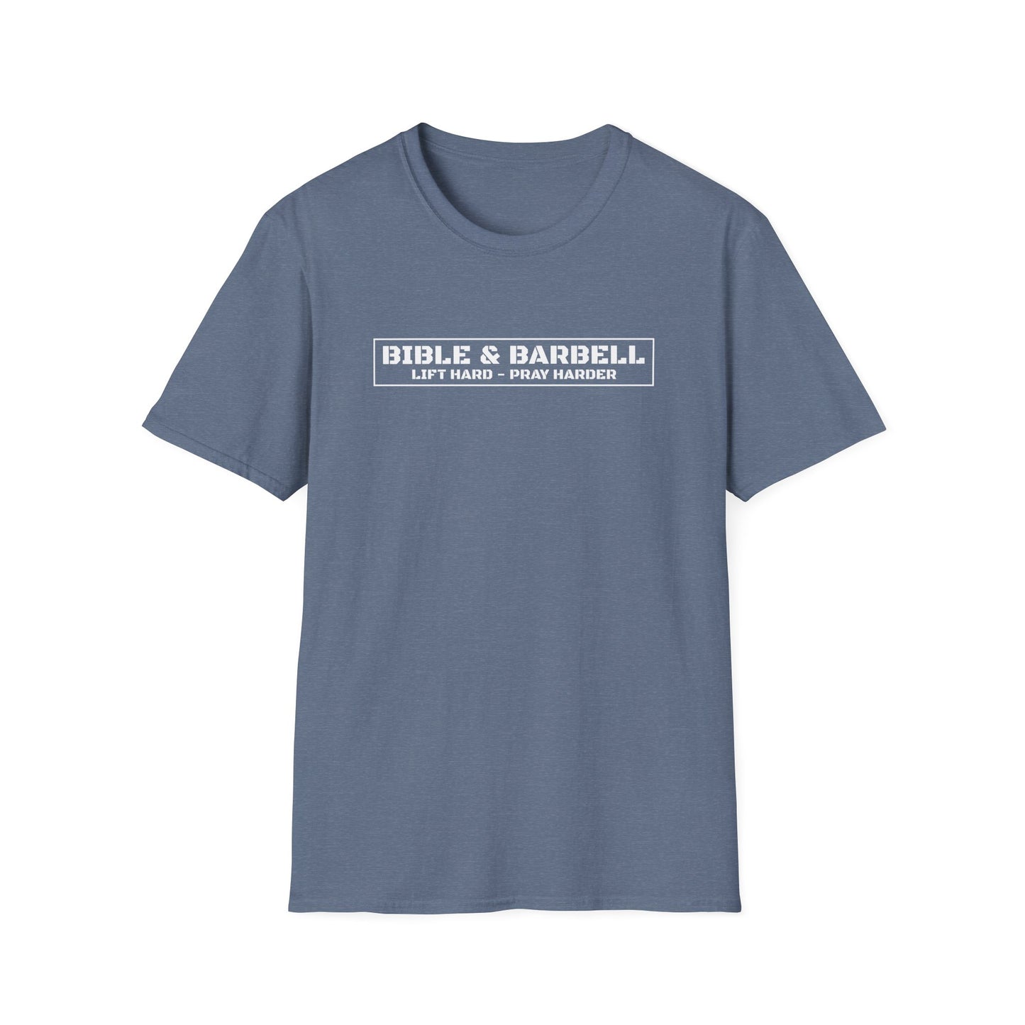 Bible & Barbell Logo Unisex Softstyle T-Shirt