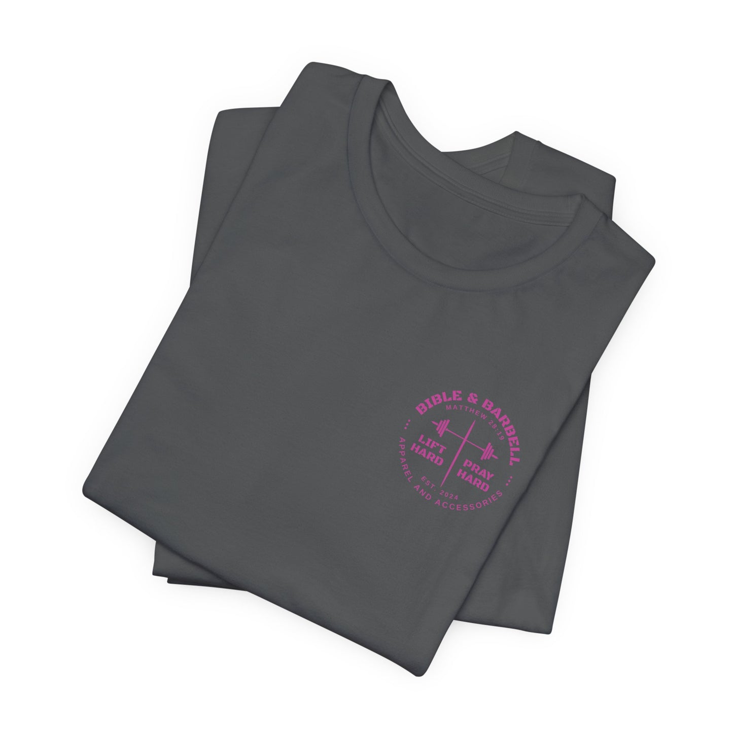 Women's Pink Circle Logo T-Shirt