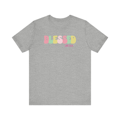 Blessed - Luke 14:14 Unisex Jersey Tee