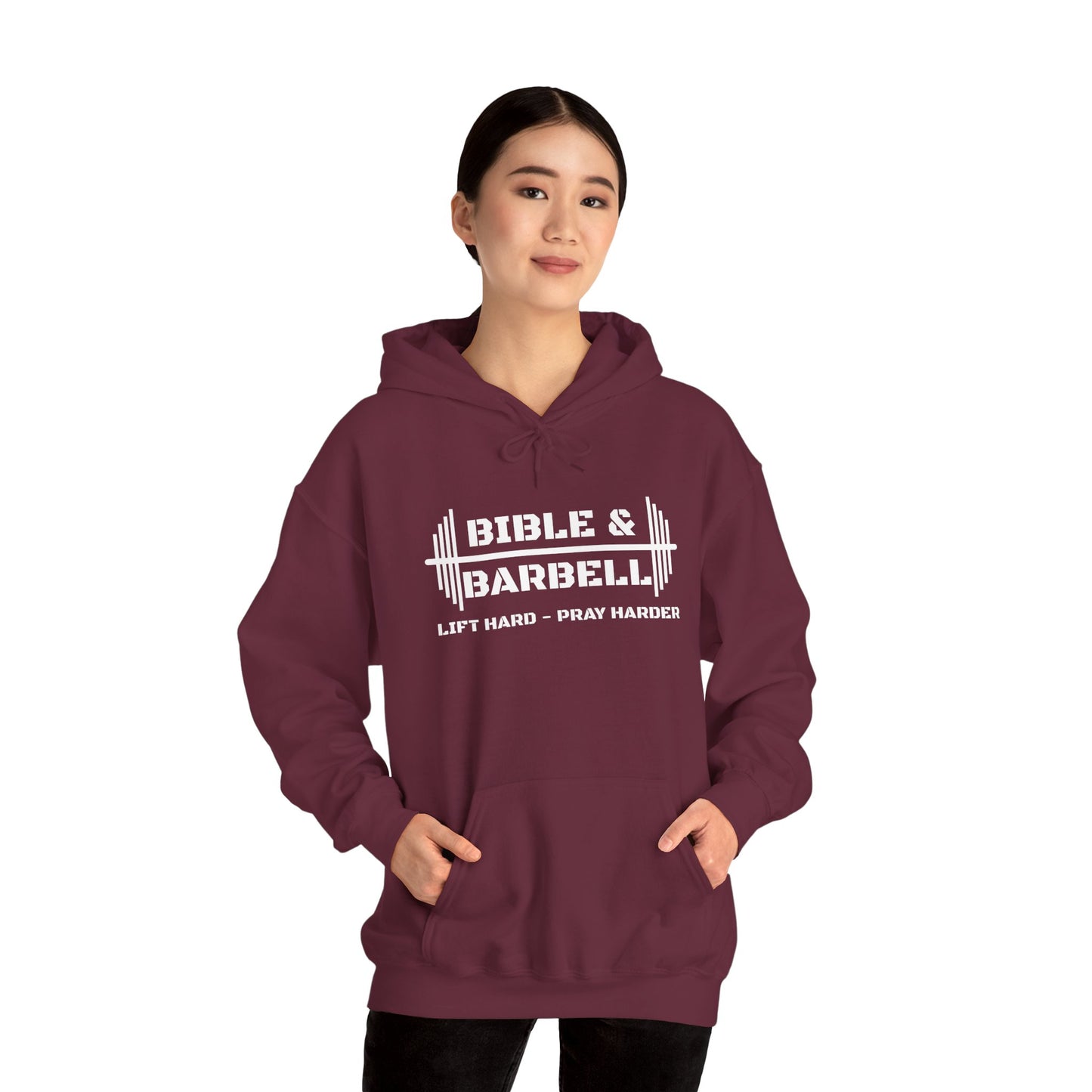 Bible & Barbell OG Logo Unisex Heavy Blend™ Hooded Sweatshirt