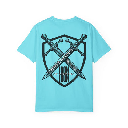 Iron Sharpens Iron Proverbs 27:17 T-Shirt