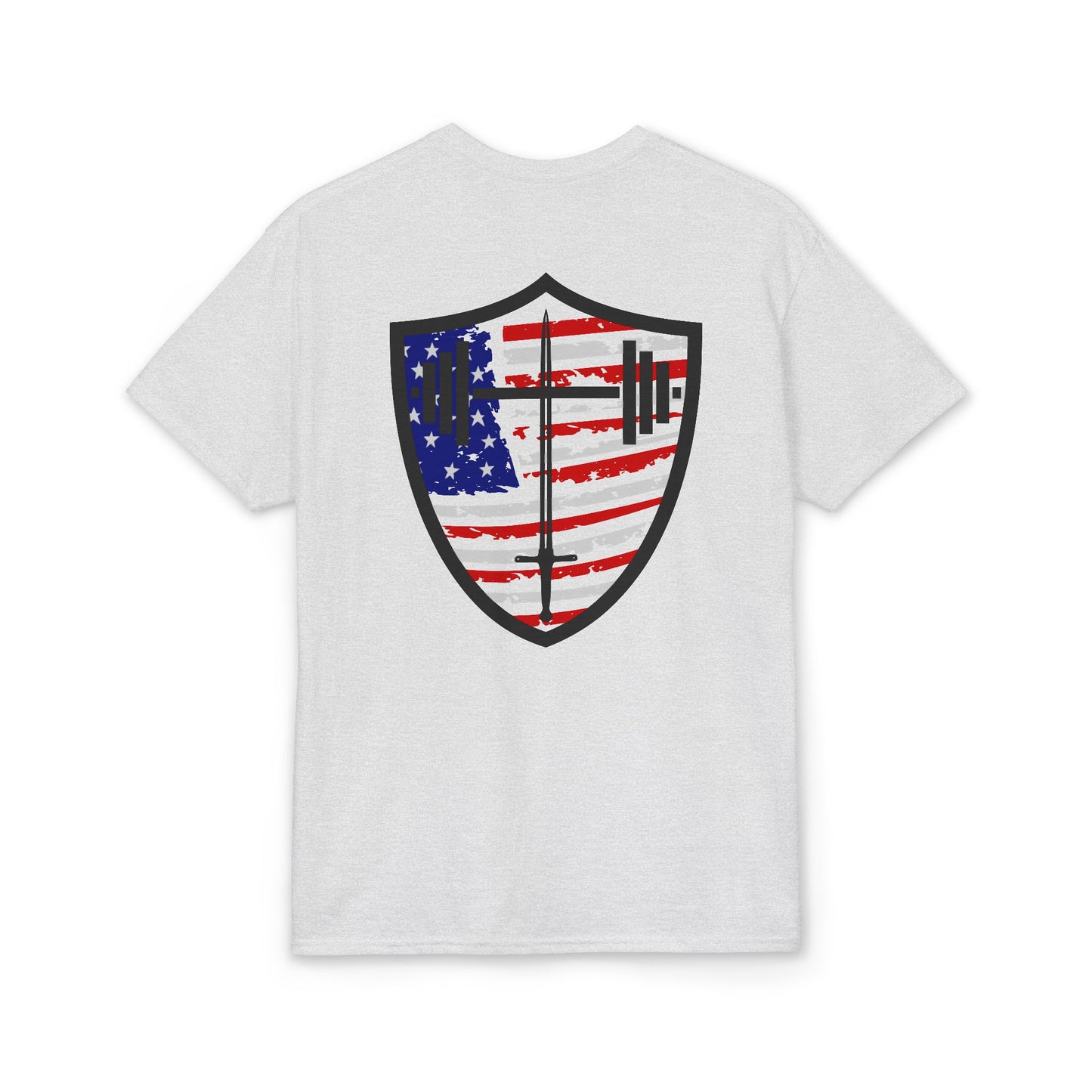 Bible & Barbell Patriotic Logo T-Shirt