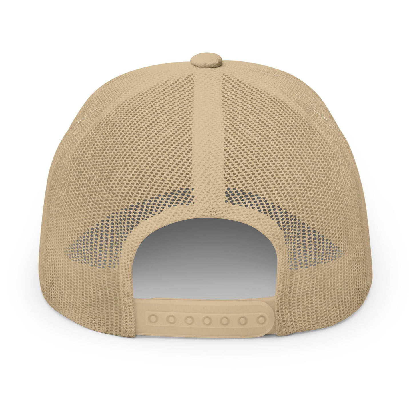 Bible & Barbell Patch Logo Trucker Cap — Embroidered Logo Patch Snapback