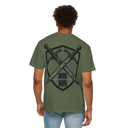 Iron Sharpens Iron Proverbs 27:17 T-Shirt