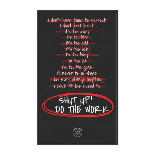 Motivational Gym Towel