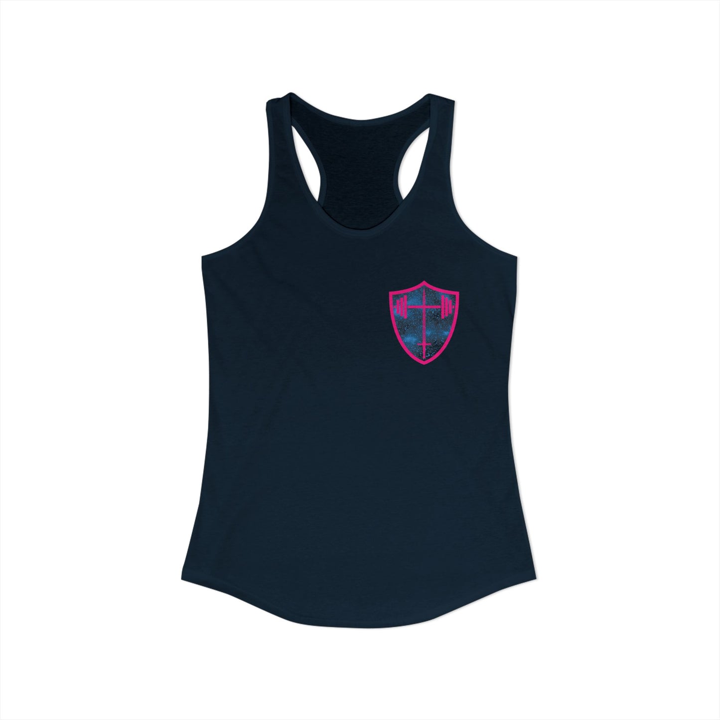 Yes, I lift like a girl - try to keep up - Women's Ideal Racerback Tank