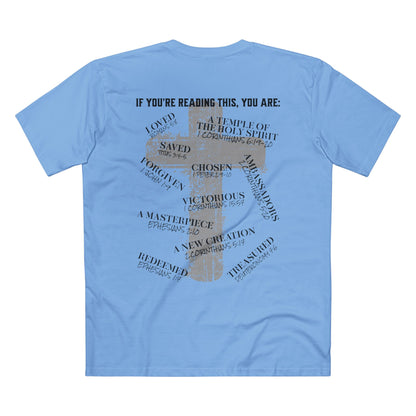 Affirmations Christian Cross Tee — Inspirational Scripture Design