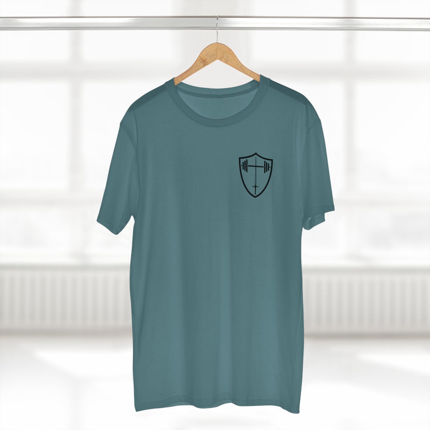 Affirmations Christian Cross Tee — Inspirational Scripture Design