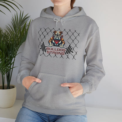 Bulldog Strong Adult Hoodie