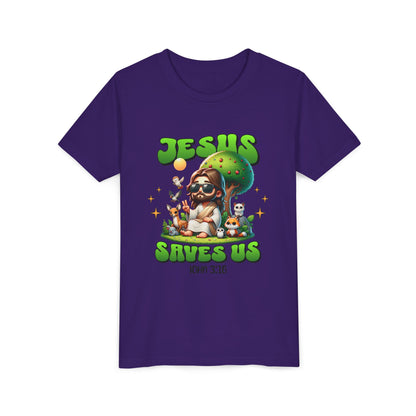 Vintage Jesus Saves Youth Tee