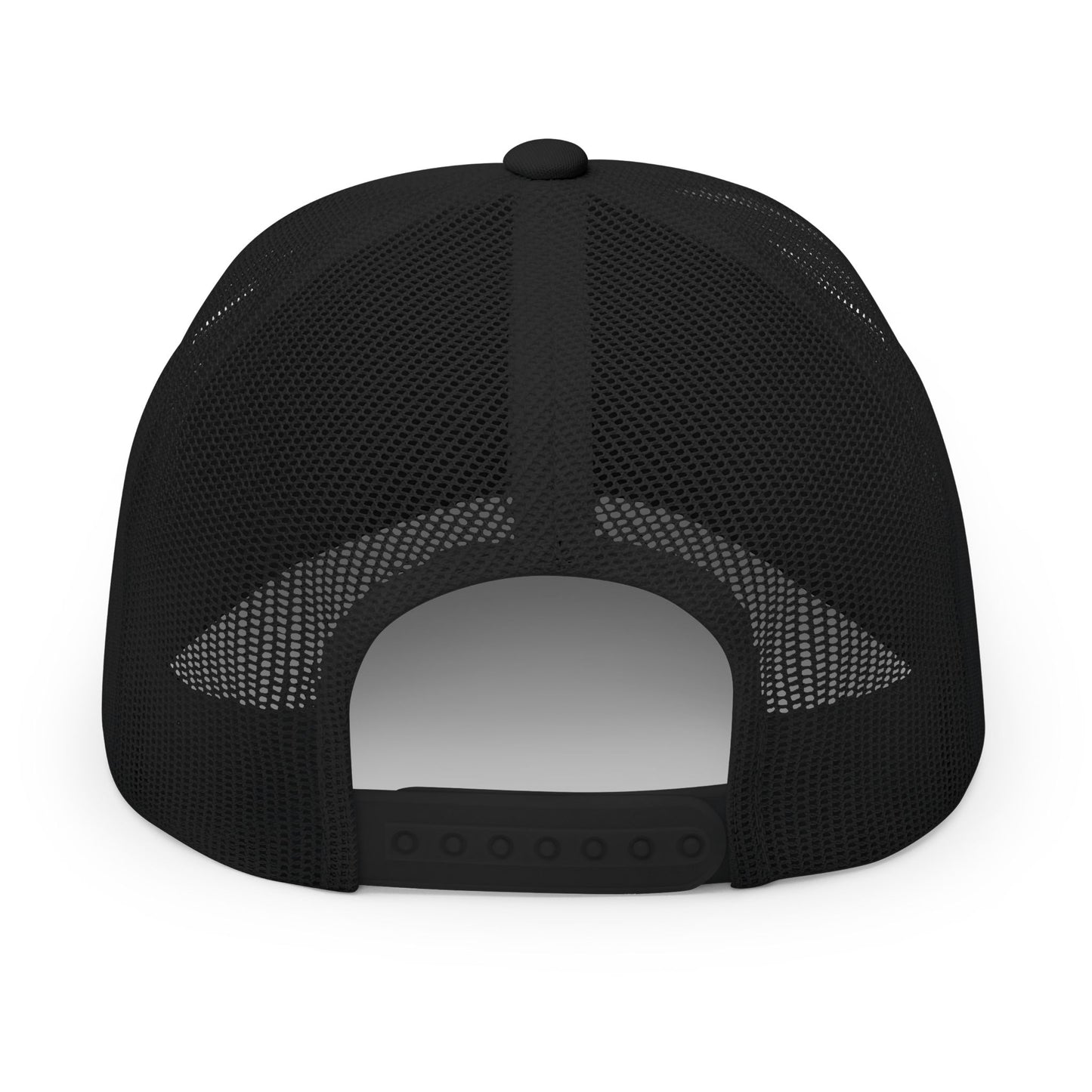 Bible & Barbell Patch Logo Trucker Cap — Embroidered Logo Patch Snapback