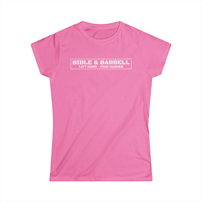 Bible & Barbell Logo Women's Tee