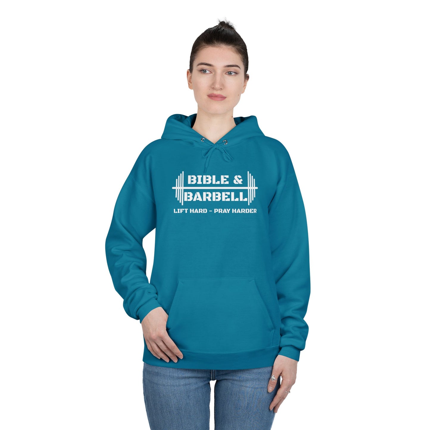 Bible & Barbell - John 15:5 Hoodie