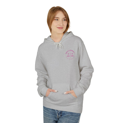 Bible & Barbell Pink Logo Hoodie