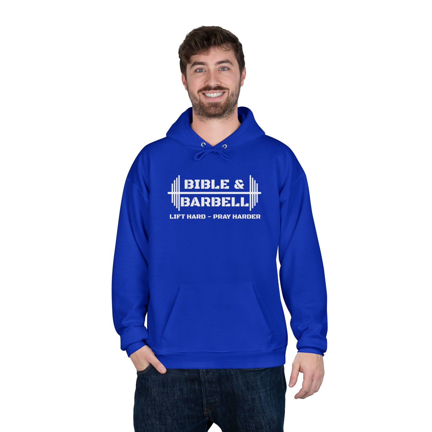 Bible & Barbell - John 15:5 Hoodie