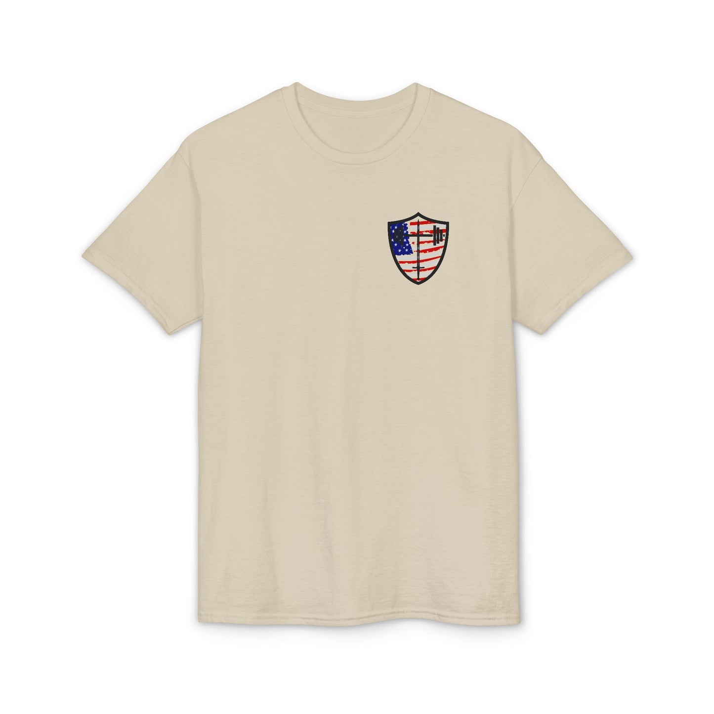 Bible & Barbell Patriotic Logo T-Shirt