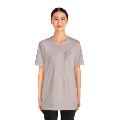 Women's Pink Circle Logo T-Shirt