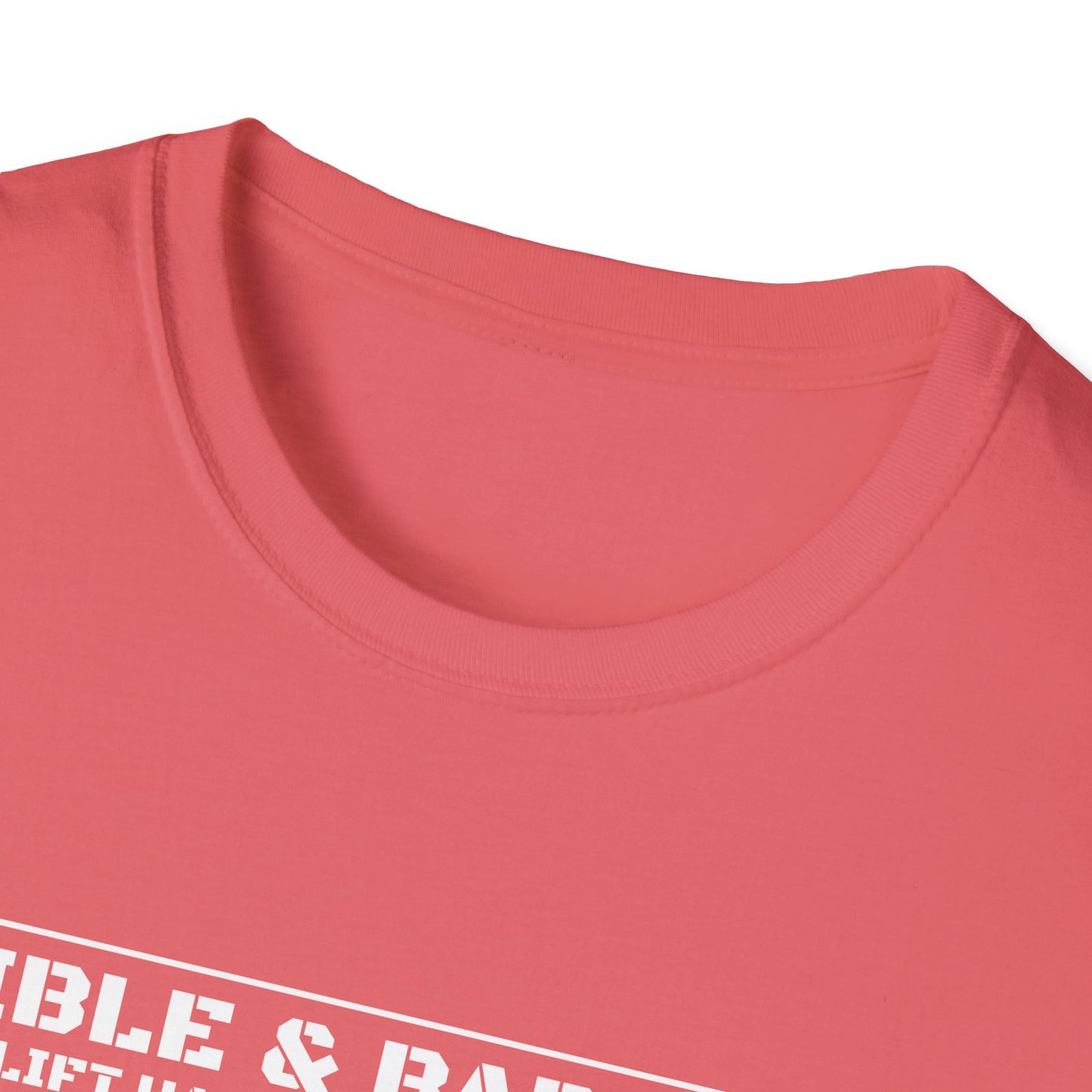 Bible & Barbell Logo Unisex Softstyle T-Shirt